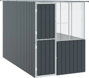 vidaXL Madár kalitka Antracit 165 x 318 x 200 cm Horganyzott acél