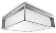Philips - Kültéri mennyezeti lámpa SKIES 2xE27/14W/230V IP44 szürke