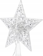 Világító Csillag Karácsonyfa Hegy Led dekoráció elemes kristályok