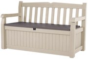 Keter Eden Garden Bench 265L kerti pad, bézs
