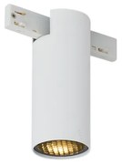 Modern spotlámpa fehér színben 1 fázisú sínrendszerhez GU10 35mm - Slimline Nubee Honey