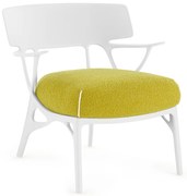 AI szék, több változatban - Kartell szín: Fehér / Sárga