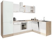 Yorki 280 sarok konyhabútor alsó sütős, polcos kivitelben