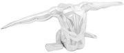 Szobor Ezüst 63 x 20 x 22 cm Alumínium