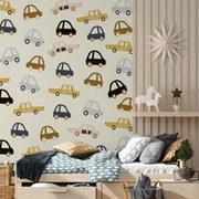 Fotótapéta – Színes autók (147x102 cm)