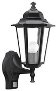 Rábalux Velence 8217 mozgásérzékelős kültéri falikar, 1x60W
