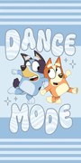 Bluey Dance Mode fürdőlepedő, strand törölköző 70x140cm