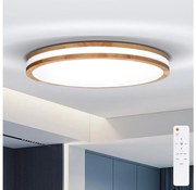 Brilagi - LED dimmelhető lámpatest MOLINA LED/60W/230V 3000-6500K tölgy átm. 58 cm +DO
