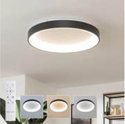 Brilagi - Dimmelhető LED mennyezeti lámpa FALCON II LED/99W/230V, átm. 60 cm, fekete +távirányító