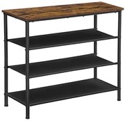 Barna MDF Cipős Szekrény. ABO-E1035 OLW