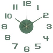 Karlsson 6001GR design öntapadós óra zöld, 40 cm átmérő