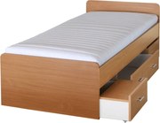 Ágykeret, bükk, 90x200, DUET 80262