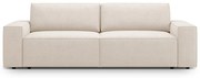 Bézs buklé kinyitható kanapé 247 cm Jodie – Micadoni Home