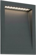 Faro Soun 193 süllyesztett Led fali lámpa, IP65, 8W, sötétszürke