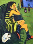 Reprodukció Artist Marcella, Ernst Ludwig Kirchner