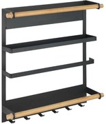 Wenko Magna fali konyhai szervező, fekete