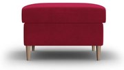 Piros bársony lábtartó Kyoto – Cosmopolitan Design