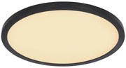 Globo SAPANA 41562-18B fürdőszobai mennyezetlámpa 3 fokozatban állítható fényerővel, 18W LED, 3000K, 1500 lm, IP44