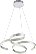 TRIO 371310105 FRANCIS Modern Led Függesztett Lámpa Ezüst LED IP20