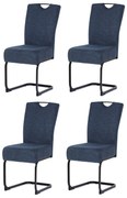 DCL-E2008 BLUE2 étkezőszék szett, 4 db