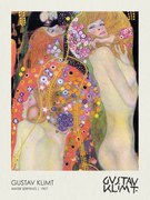 Reprodukció Water Serpents II. (Girlfriends) 1907, Gustav Klimt