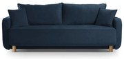 Sötétkék kinyitható tárolóhelyes kanapé 231 cm Elen – Micadoni
