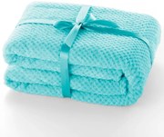 Henry türkizkék mikroszálas ágytakaró, 210 x 170 cm - DecoKing