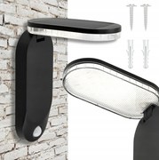 LED-es napelemes lámpa Szürkületi mozgásérzékelő Erős Kertbe Állítható IP65