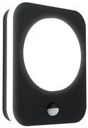 Eglo 99584 - LED Kültéri fali lámpa érzékelővel MADRIZ LED/9W/230V IP44
