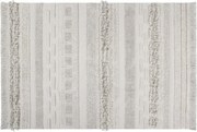 Lorena Canals Pamut szőnyeg Air Dune White 140x200 cm mosható