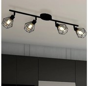 Eglo 55301 - LED spotlámpa ZAPATA 4xG9/3W/230V fekete