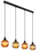 Globo ZUMBA 15638-4 függeszték, 4x25W E27