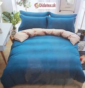 Szép kék fotó ágynemű 140x200 cm 7 szett csomag Ágynemű mérete: 140x200 cm, A csomag tartalma: 7 Készletcsomagolás