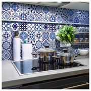 Decals Tiles Eusebio 24 db-os falmatrica szett, 10 x 10 cm - Ambiance