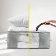 Vákuumos műanyag ruhatároló doboz 60x45x25 cm – Homéa