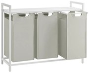 REX fehér szennyeskosár