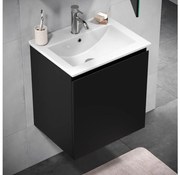 KENWOOD 51 cm-es fekete mosdószekrény mosdóval