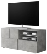 DAMA Kis Beton TV Szekrény 1 ajtós 1 fiókos 121cm