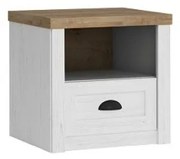 PROVANCE SN erdei fenyő Andersen/lefkas tölgyfa éjjeliszekrény