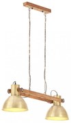 sárgaréz színű ipari függőlámpa 25 W 109 cm E27