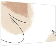 Kép - Fehér absztrakció (90x60 cm)