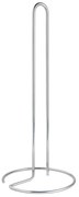 Fényes ezüstszínű acél papírtörlő tartó ø 14 cm Luxy – Metaltex