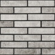 Csempe Multi Brick Tones szürke 6x25 cm dombornyomott BRTONESGR