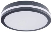 Kanlux Kanlux 33341 – LED Kültéri mennyezeti lámpa BENO LED/24W/230V 4000K Antracit IP54 KX0332