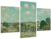 Kép - Alfred Sisley,  Meadow, reprodukciók (90x60 cm)