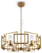 Maytoni H009PL-06G - Csillár láncon BOWI 6xE14/40W/230V