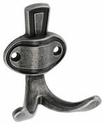 Fogas fém, CORUNA-M, antik ezüst