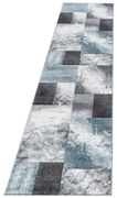 Kék-szürke futószőnyeg 80x300 cm Hawaii – Ayyildiz Carpets