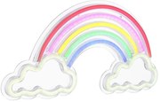 Globo 28056 - LED neon falidekoráció RAINY LED/3W/USB szivárvány