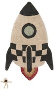 Pamut gyerek játszószőnyeg 85x135 cm Rocket – Lorena Canals